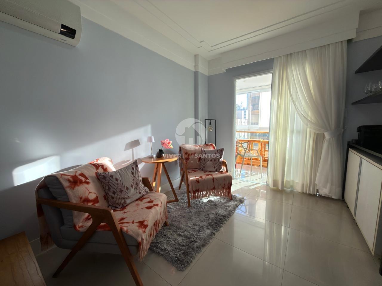 Apartamento 3 Dormitórios, Suíte, Varanda Gourmet, 2 Vagas na Pompéia – Santos/SP em Pompéia, Santos — foto 5
