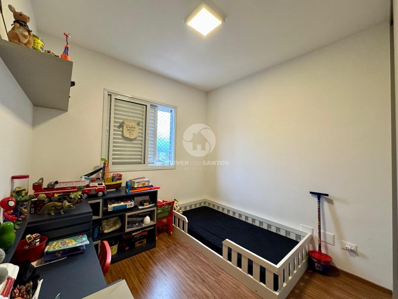 Apartamento 3 Dormitórios, Suíte, Varanda Gourmet, 2 Vagas e Lazer Completo no Boqueirão – Santos/SP em Boqueirão, Santos — foto 8