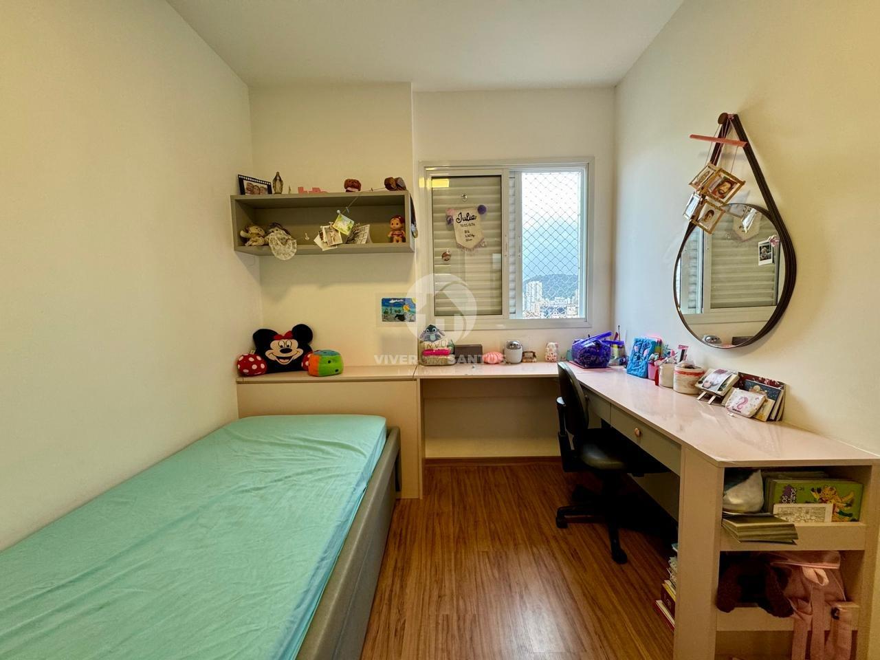 Apartamento 3 Dormitórios, Suíte, Varanda Gourmet, 2 Vagas e Lazer Completo no Boqueirão – Santos/SP em Boqueirão, Santos — foto 11