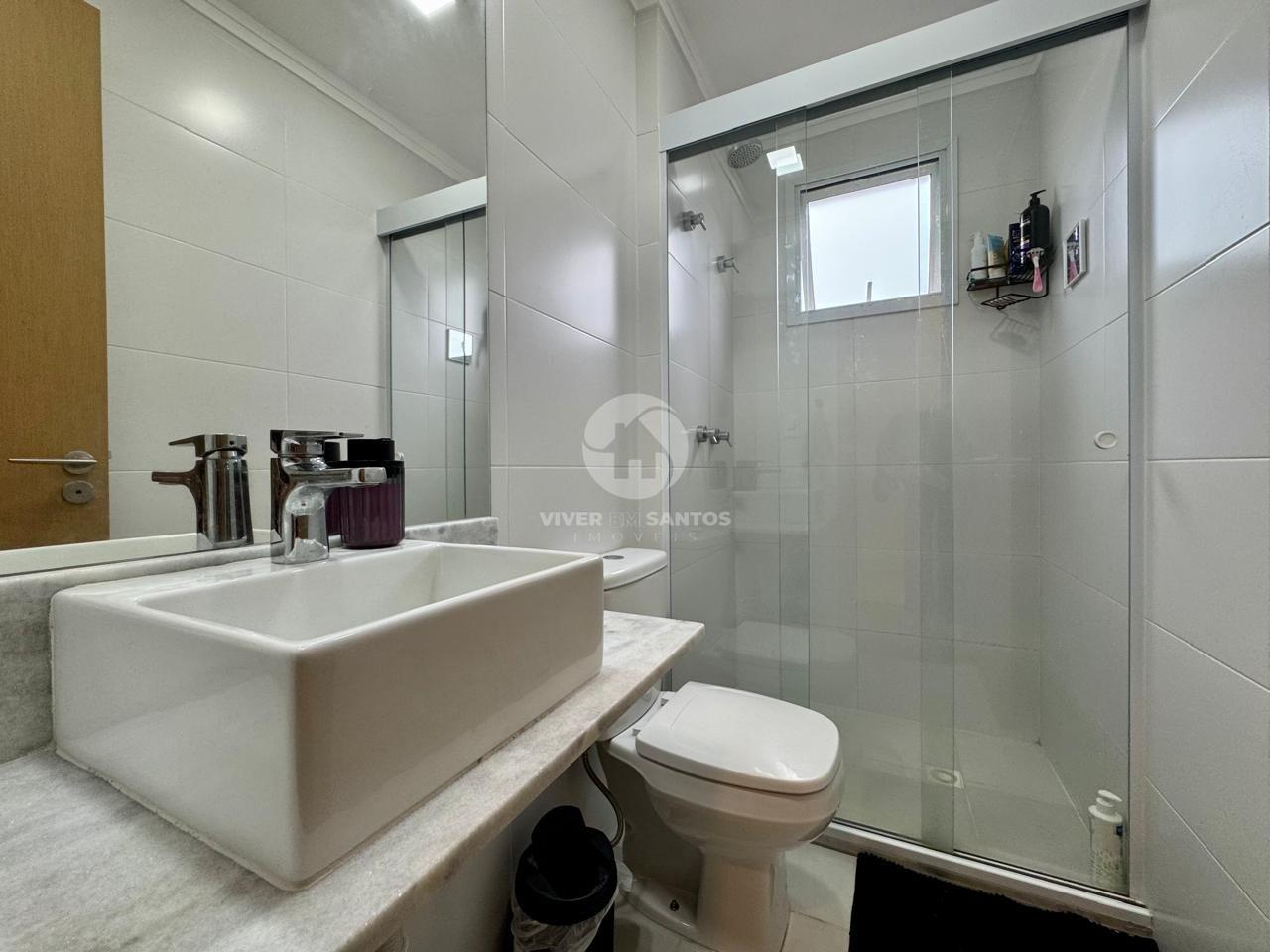 Apartamento 3 Dormitórios, Suíte, Varanda Gourmet, 2 Vagas e Lazer Completo no Boqueirão – Santos/SP em Boqueirão, Santos — foto 12