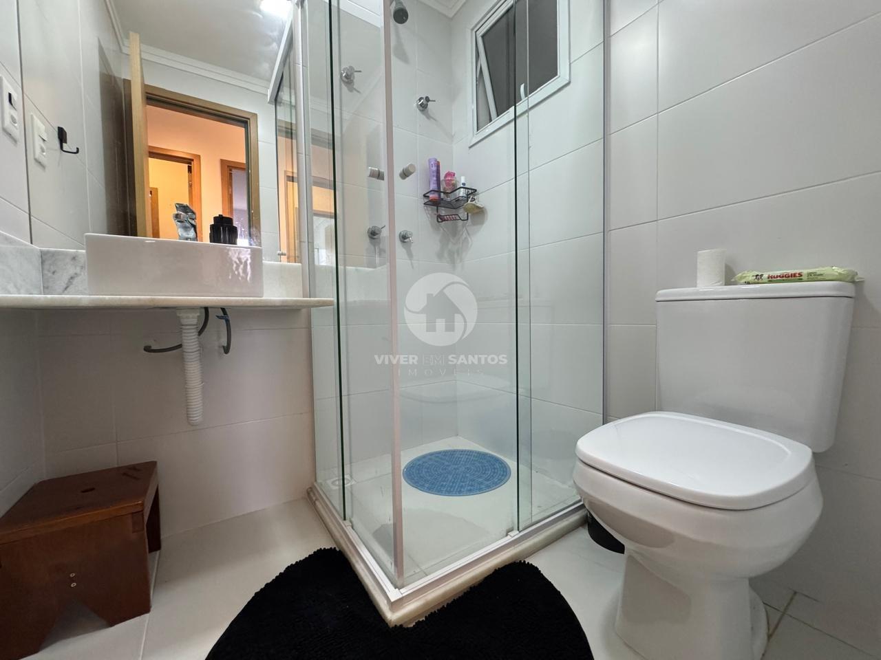 Apartamento 3 Dormitórios, Suíte, Varanda Gourmet, 2 Vagas e Lazer Completo no Boqueirão – Santos/SP em Boqueirão, Santos — foto 15