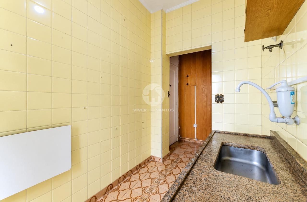Apartamento com 1 Dormitório a Uma Quadra da Praia no Boqueirão – Santos/SP em Boqueirão, Santos — foto 12