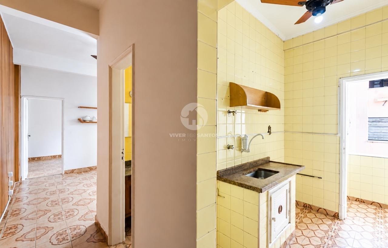Apartamento com 1 Dormitório a Uma Quadra da Praia no Boqueirão – Santos/SP em Boqueirão, Santos — foto 11