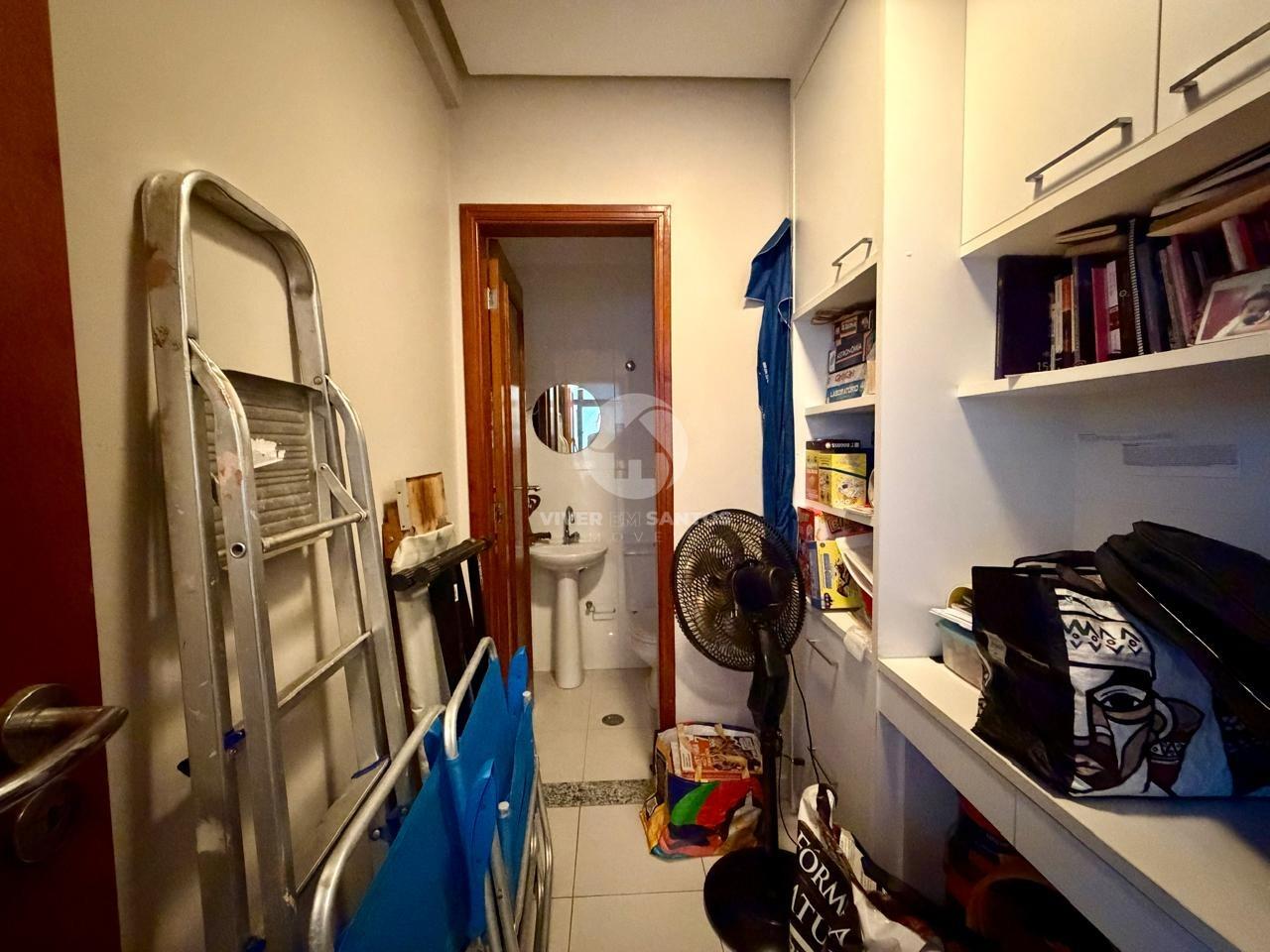 Apartamento 135 m², 3 Dormitórios, Suíte com Closet, Varanda Gourmet e 2 Vagas no Embaré – Santos/SP em Embaré, Santos — foto 7