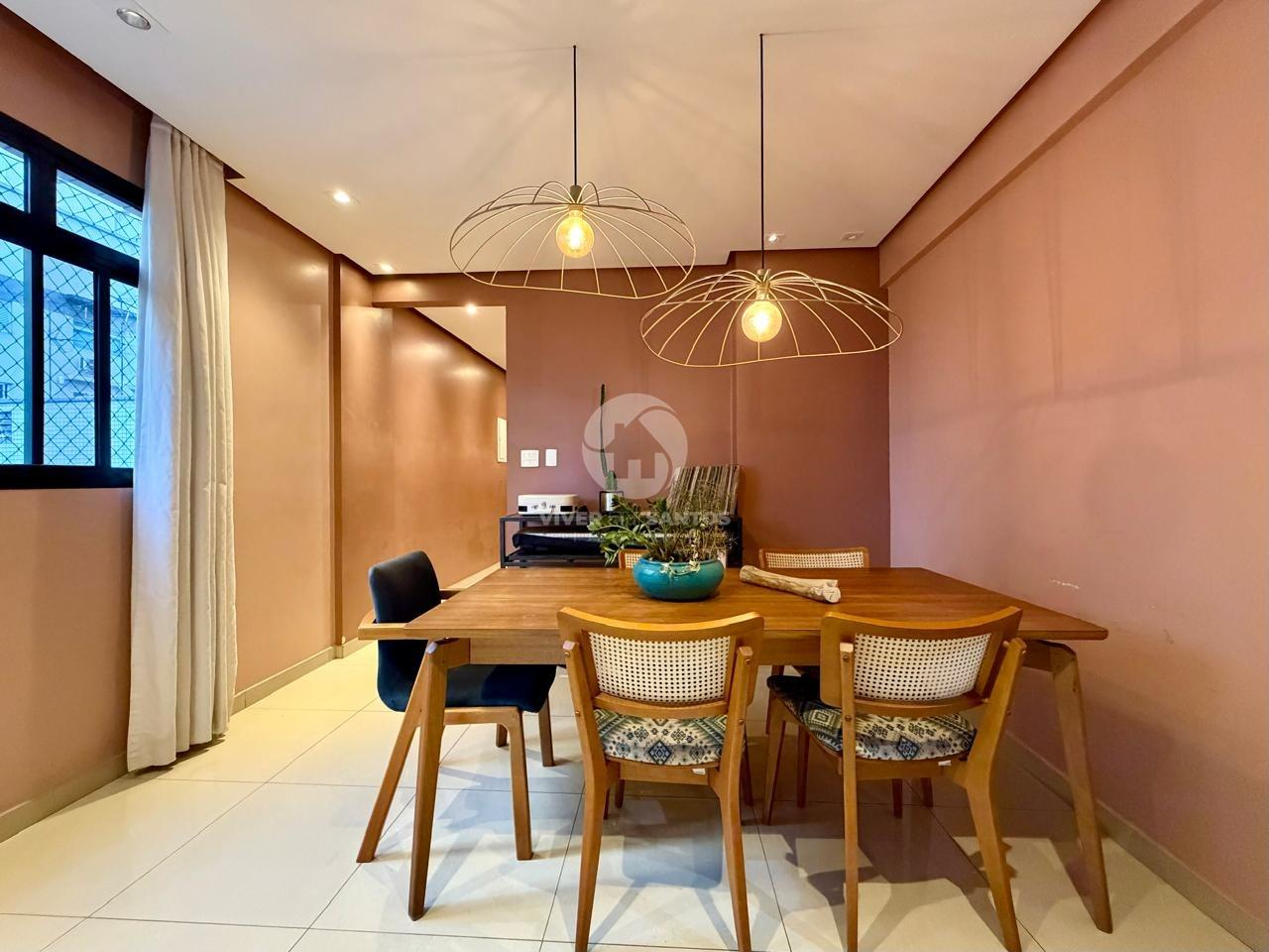 Apartamento 135 m², 3 Dormitórios, Suíte com Closet, Varanda Gourmet e 2 Vagas no Embaré – Santos/SP em Embaré, Santos — foto 5