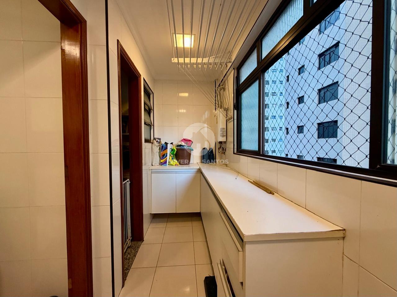 Apartamento 135 m², 3 Dormitórios, Suíte com Closet, Varanda Gourmet e 2 Vagas no Embaré – Santos/SP em Embaré, Santos — foto 24
