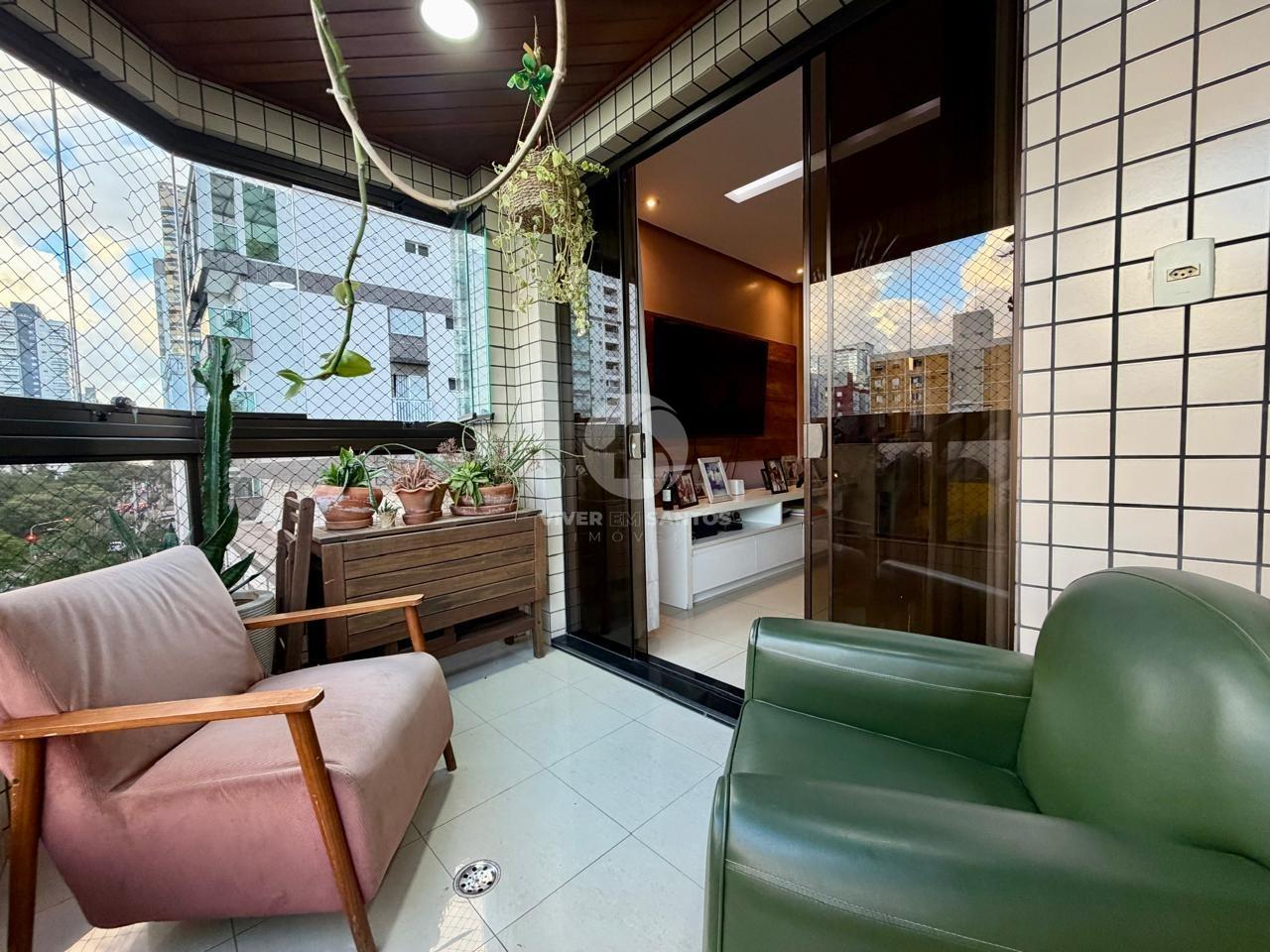 Apartamento 135 m², 3 Dormitórios, Suíte com Closet, Varanda Gourmet e 2 Vagas no Embaré – Santos/SP em Embaré, Santos — foto 8