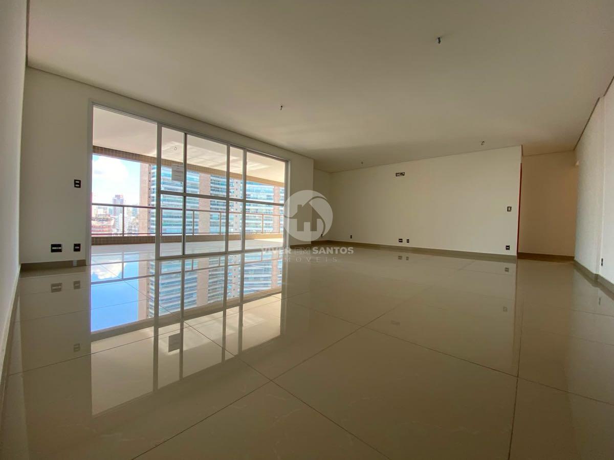 Apartamento 210 m², 3 Suítes, Vista para o Mar, 2 Vagas e Lazer Completo no Embaré – Santos/SP em Embaré, Santos — foto 3