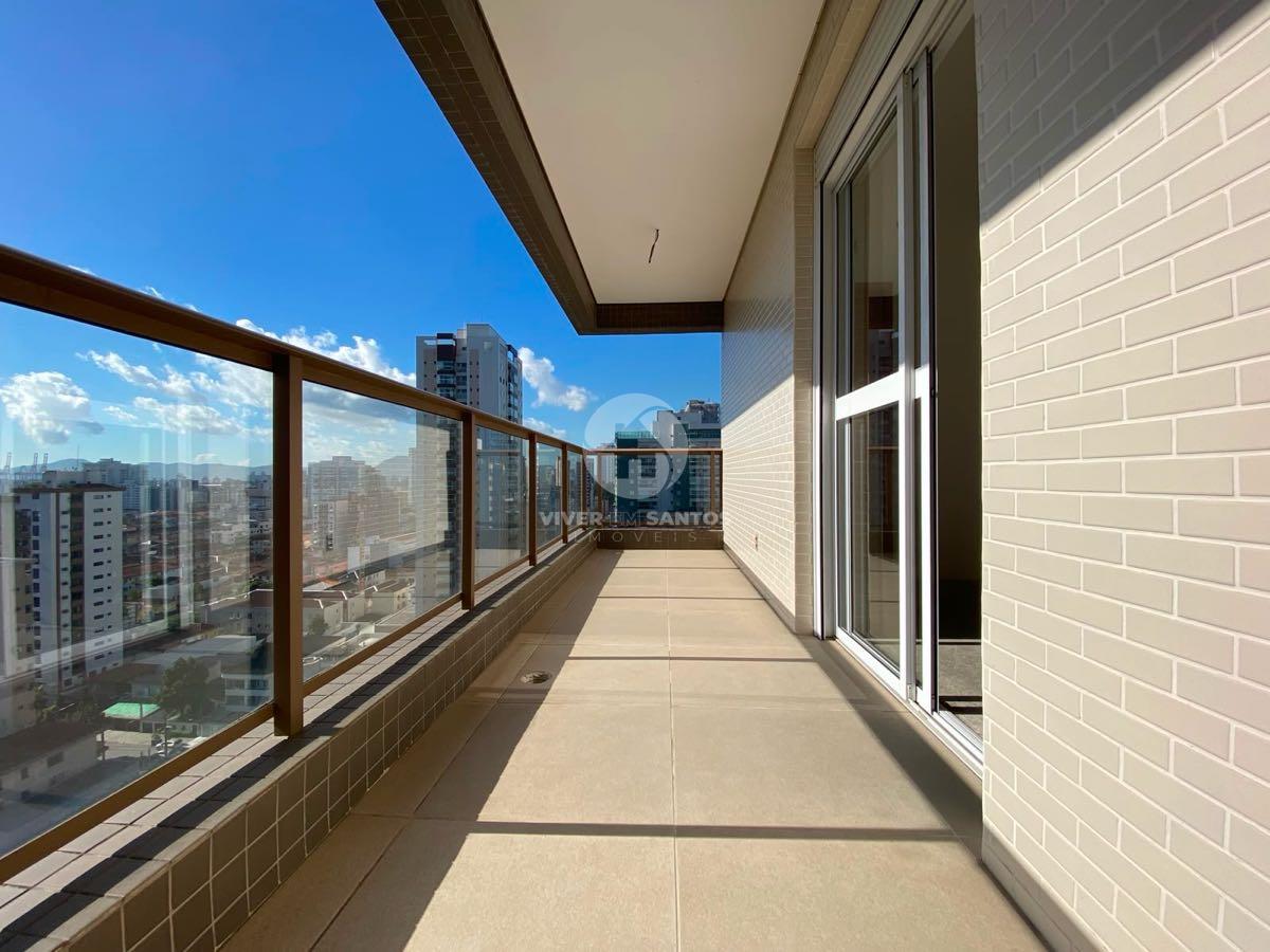 Apartamento 210 m², 3 Suítes, Vista para o Mar, 2 Vagas e Lazer Completo no Embaré – Santos/SP em Embaré, Santos — foto 18