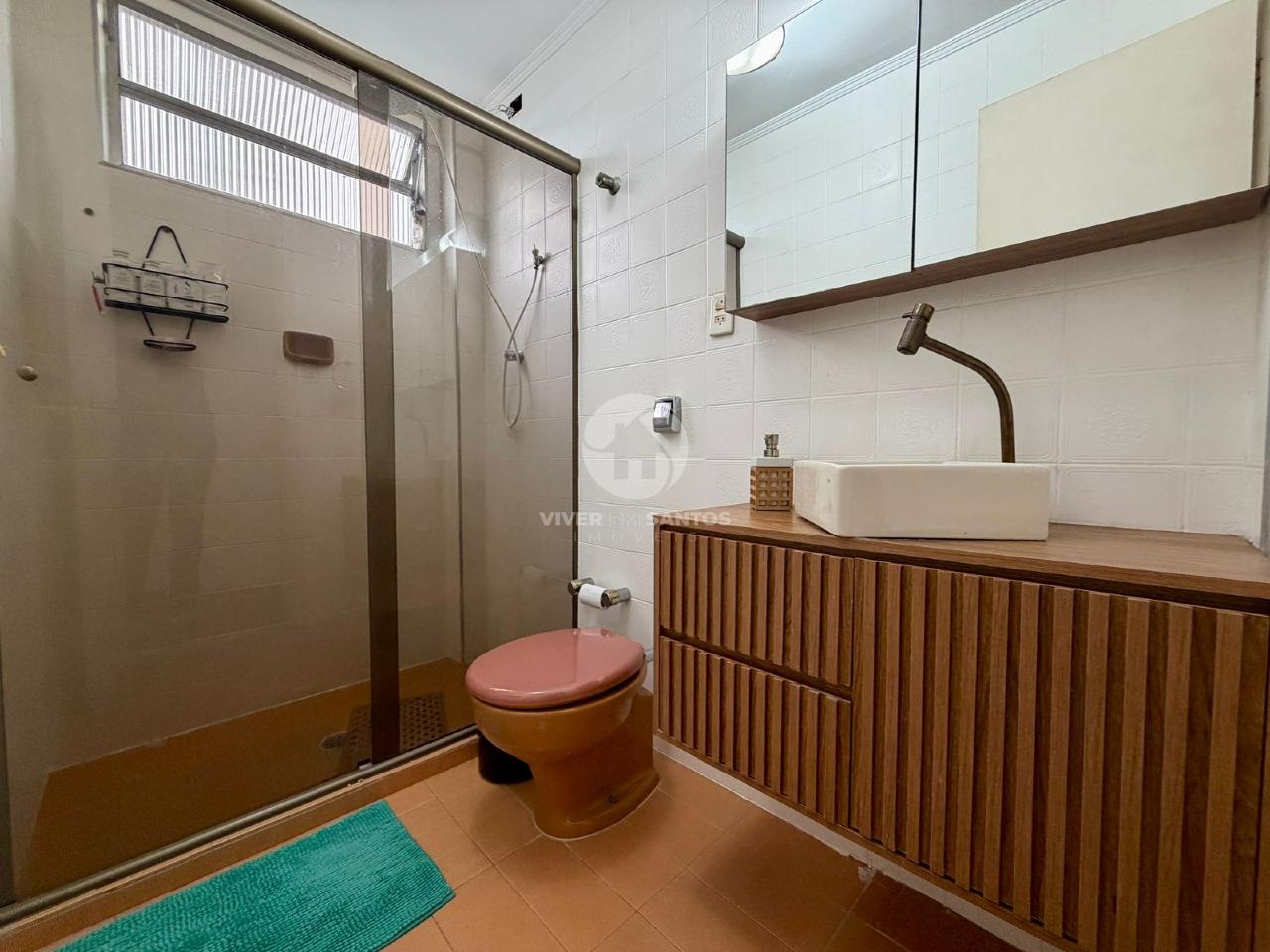Apartamento com 3 Dormitórios, Suíte, Varanda e Vaga Demarcada na Ponta da Praia – Santos/SP em Ponta da Praia, Santos — foto 5