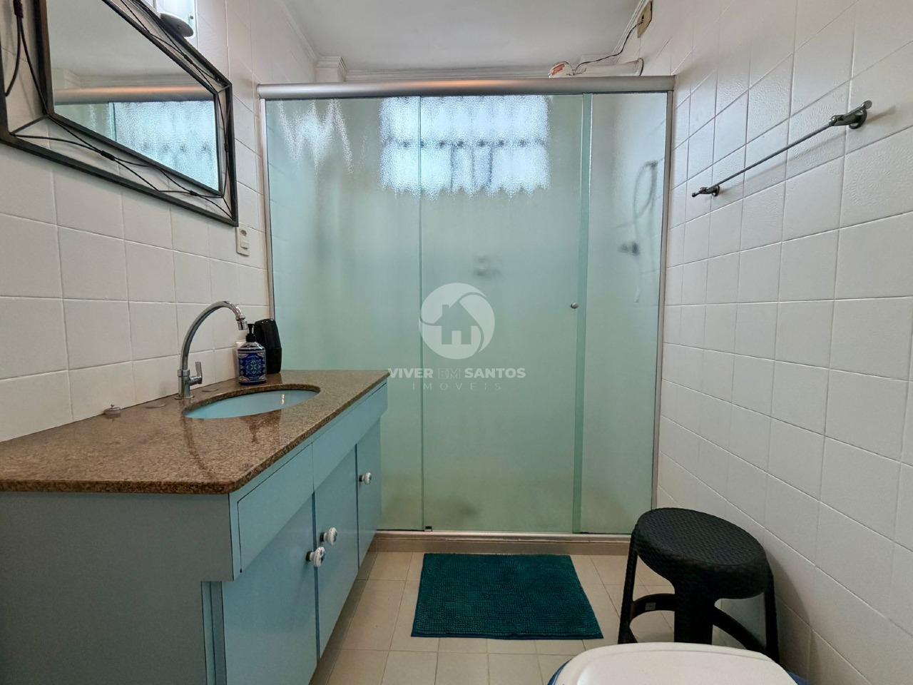 Apartamento com 3 Dormitórios, Suíte, Varanda e Vaga Demarcada na Ponta da Praia – Santos/SP em Ponta da Praia, Santos — foto 7
