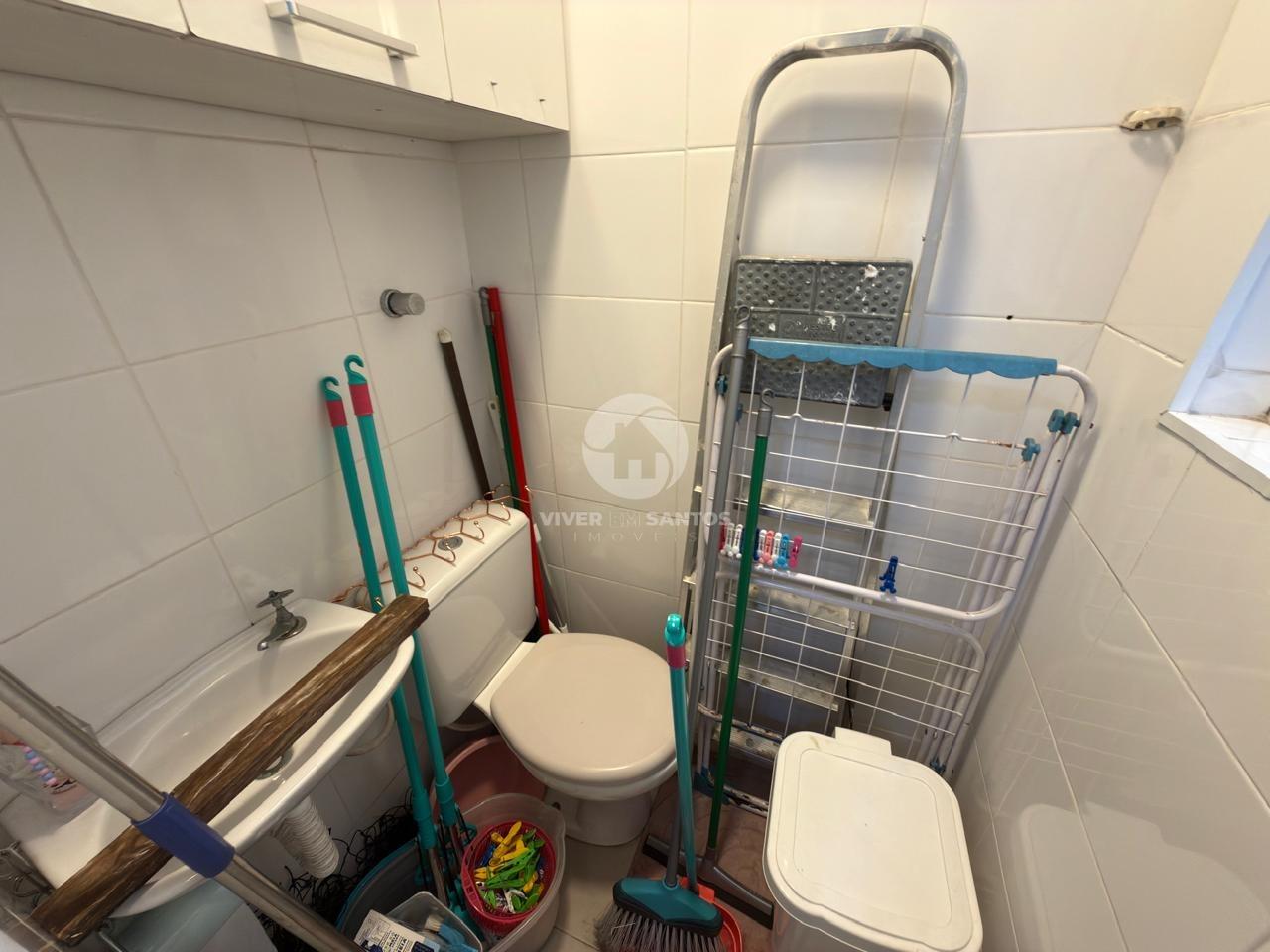 Apartamento 120 m², 3 Dormitórios, Suíte e Vista Definitiva para o Mar no Boqueirão – Santos/SP em Boqueirão, Santos — foto 17