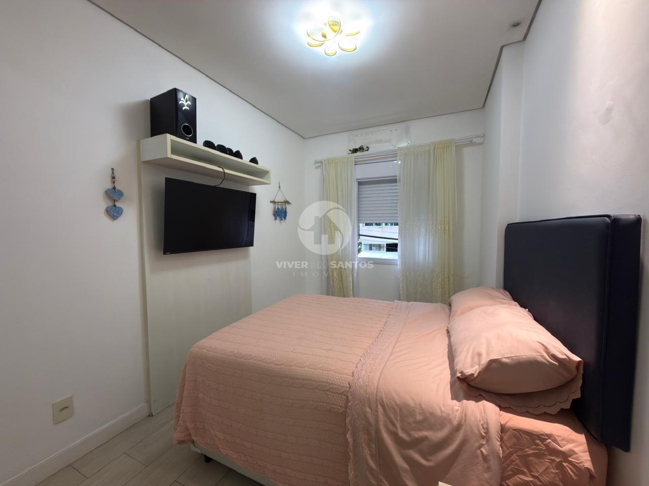 Apartamento 120 m², 3 Dormitórios, Suíte e Vista Definitiva para o Mar no Boqueirão – Santos/SP em Boqueirão, Santos — foto 10