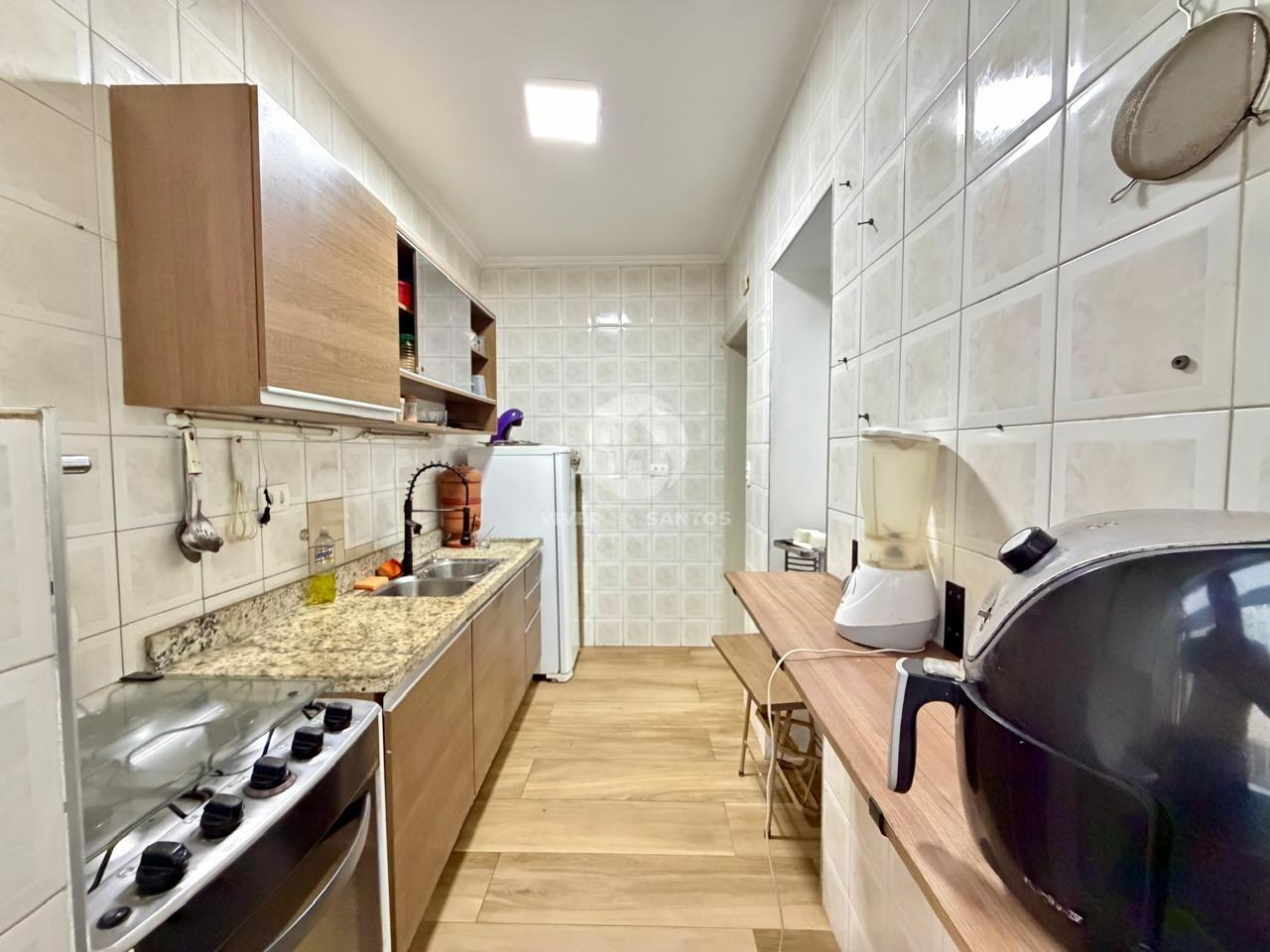 Apartamento Mobiliado com 1 Dormitório, Elevador e Portaria 24 Horas na Pompéia – Santos/SP em Pompéia, Santos — foto 12