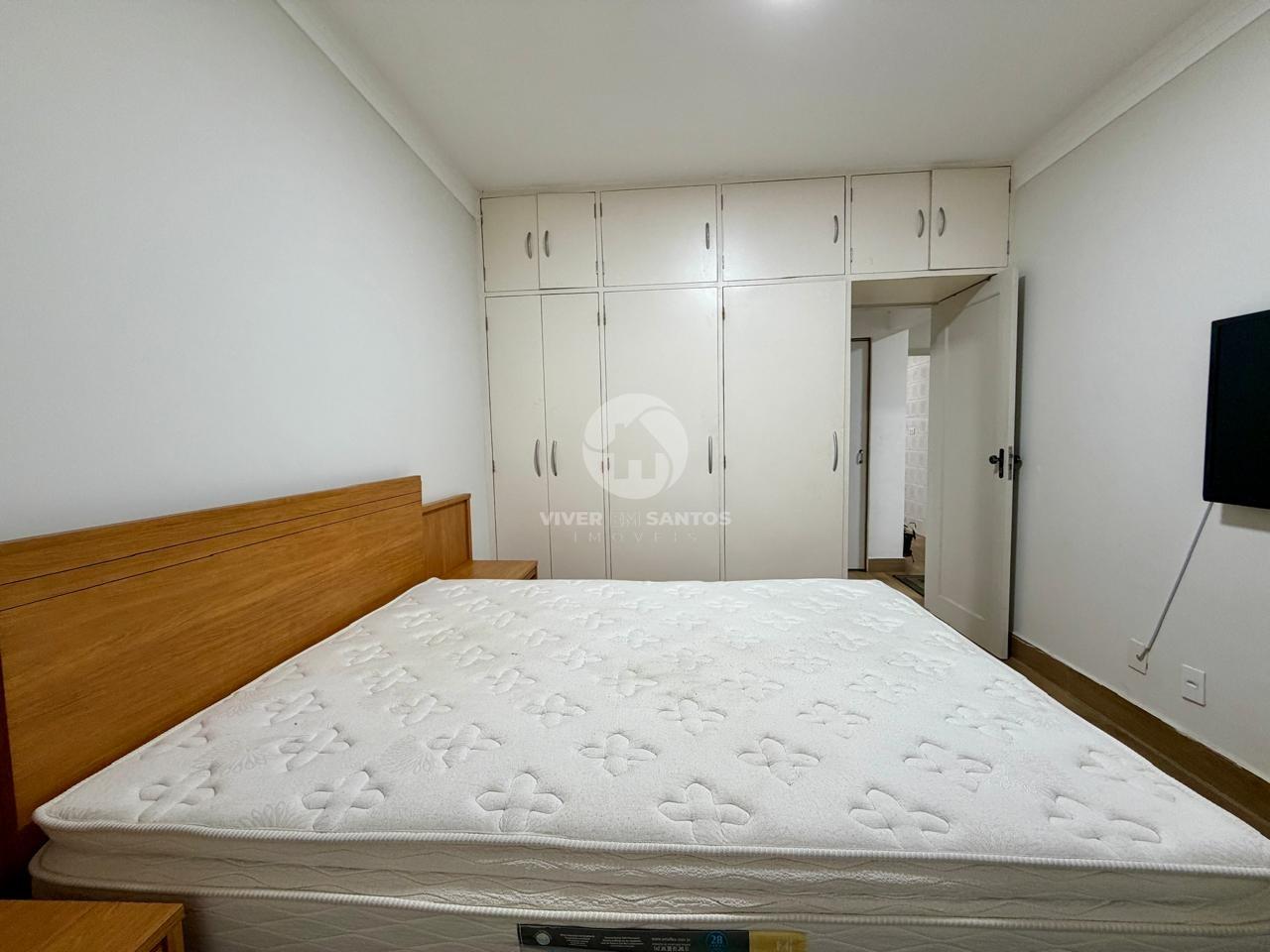 Apartamento Mobiliado com 1 Dormitório, Elevador e Portaria 24 Horas na Pompéia – Santos/SP em Pompéia, Santos — foto 6