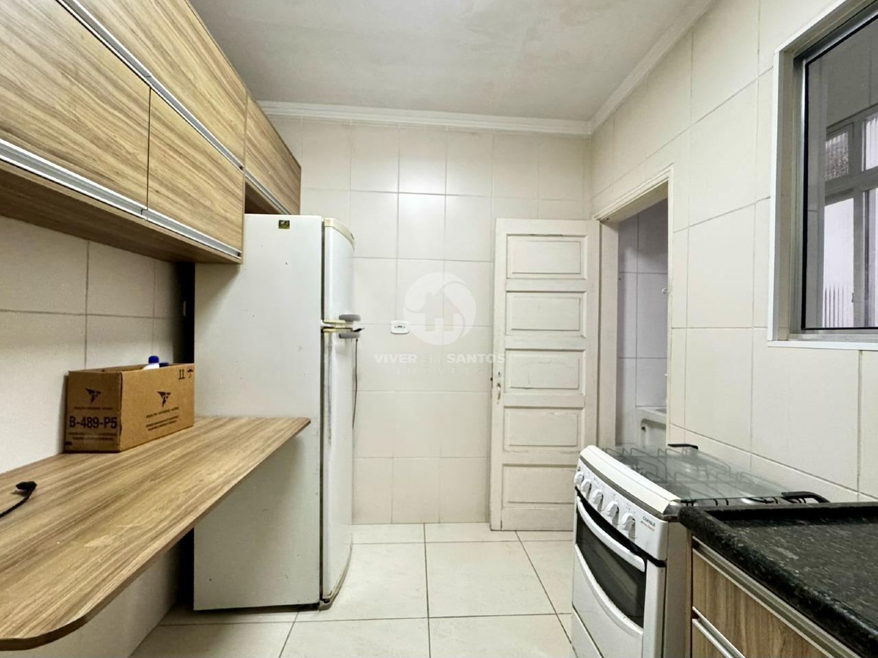 Apartamento 2 Dormitórios, Vista Livre no Boqueirão – Santos/SP em Boqueirão, Santos — foto 10