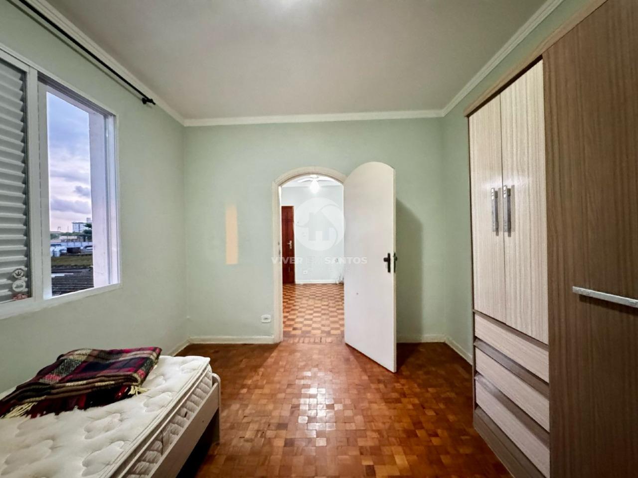 Apartamento 2 Dormitórios, Vista Livre no Boqueirão – Santos/SP em Boqueirão, Santos — foto 5
