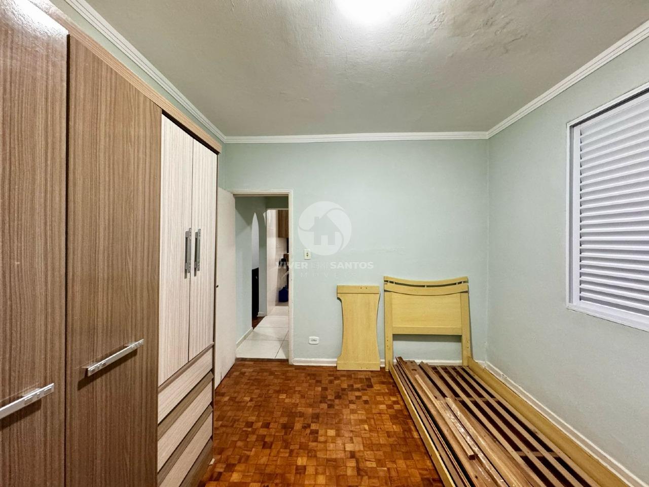Apartamento 2 Dormitórios, Vista Livre no Boqueirão – Santos/SP em Boqueirão, Santos — foto 4