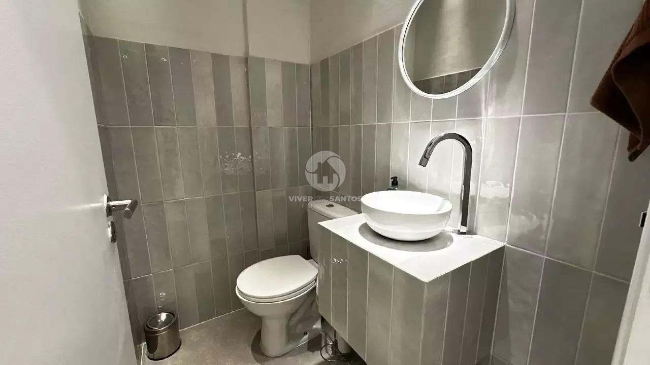 Sala comercial mobiliada com 43 m² e vaga na Vila Mathias – Santos em Macuco, Santos — foto 9