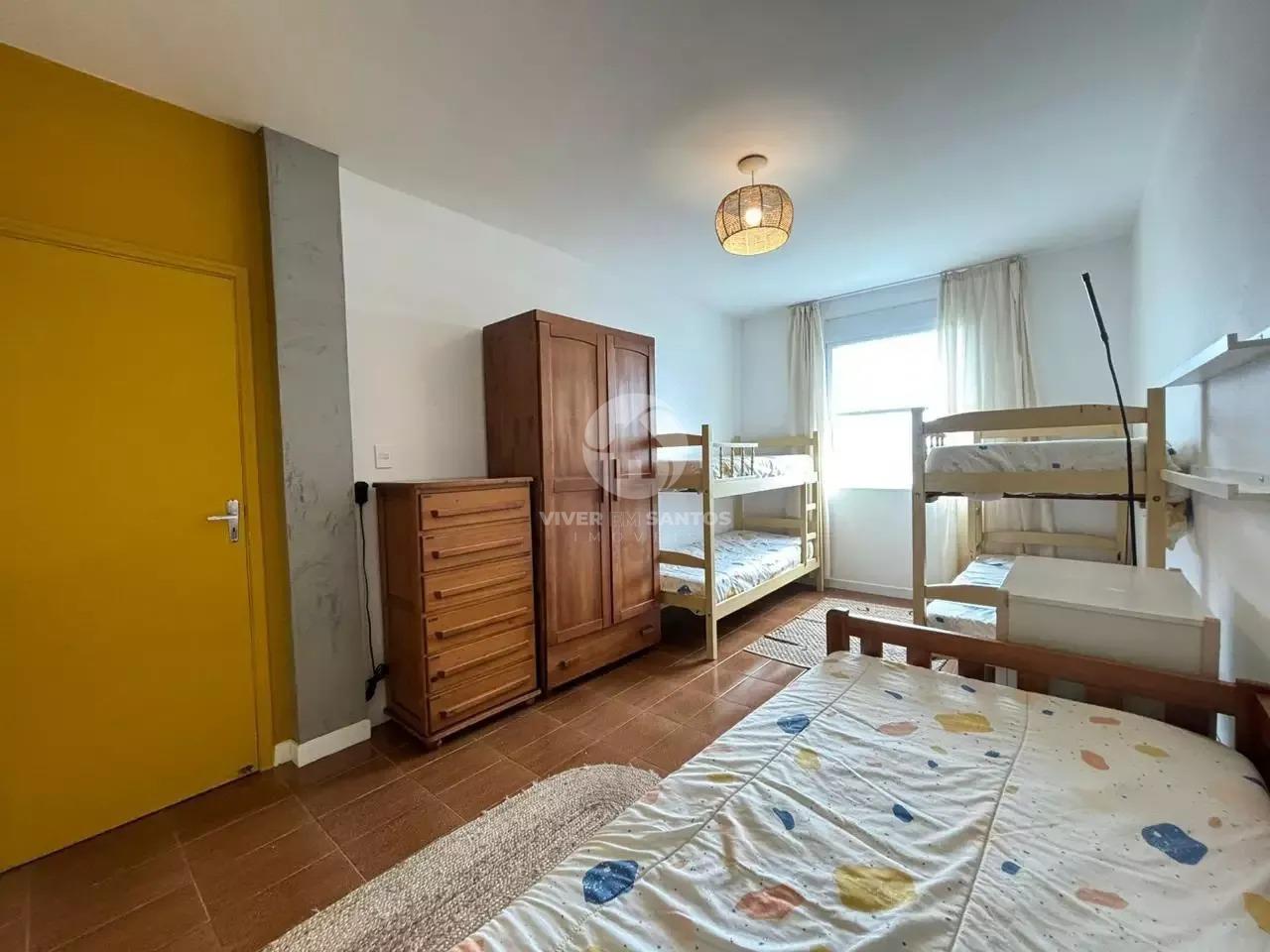 Apartamento 92 m², 2 Dormitórios, Vista para o Mar e Garagem no José Menino – Santos/SP em José Menino, Santos — foto 15