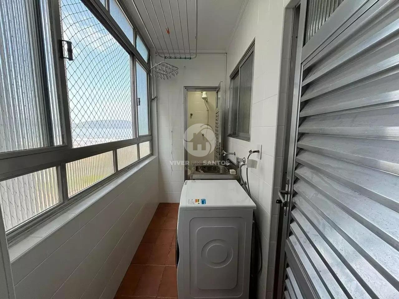 Apartamento 92 m², 2 Dormitórios, Vista para o Mar e Garagem no José Menino – Santos/SP em José Menino, Santos — foto 19