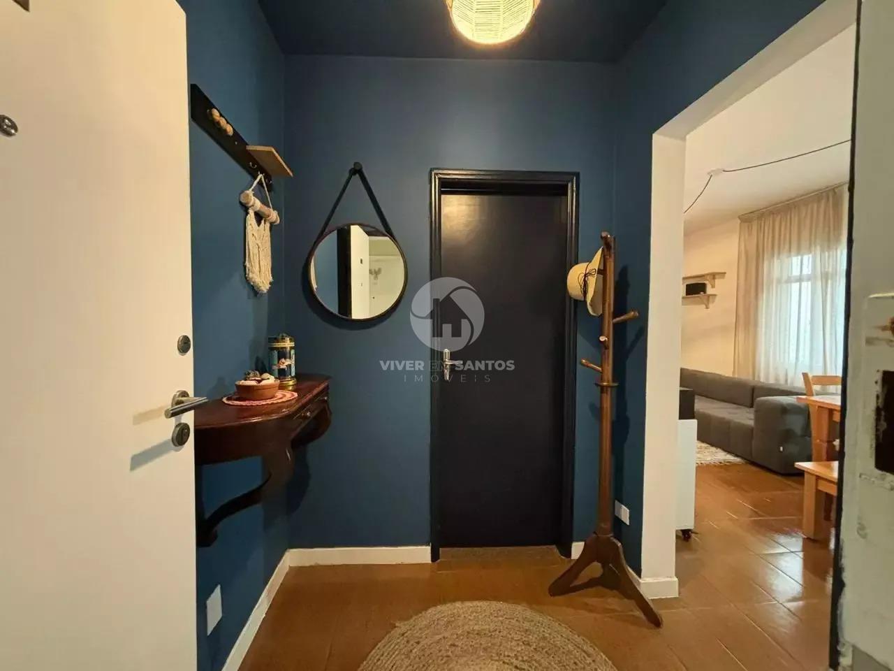 Apartamento 92 m², 2 Dormitórios, Vista para o Mar e Garagem no José Menino – Santos/SP em José Menino, Santos — foto 10