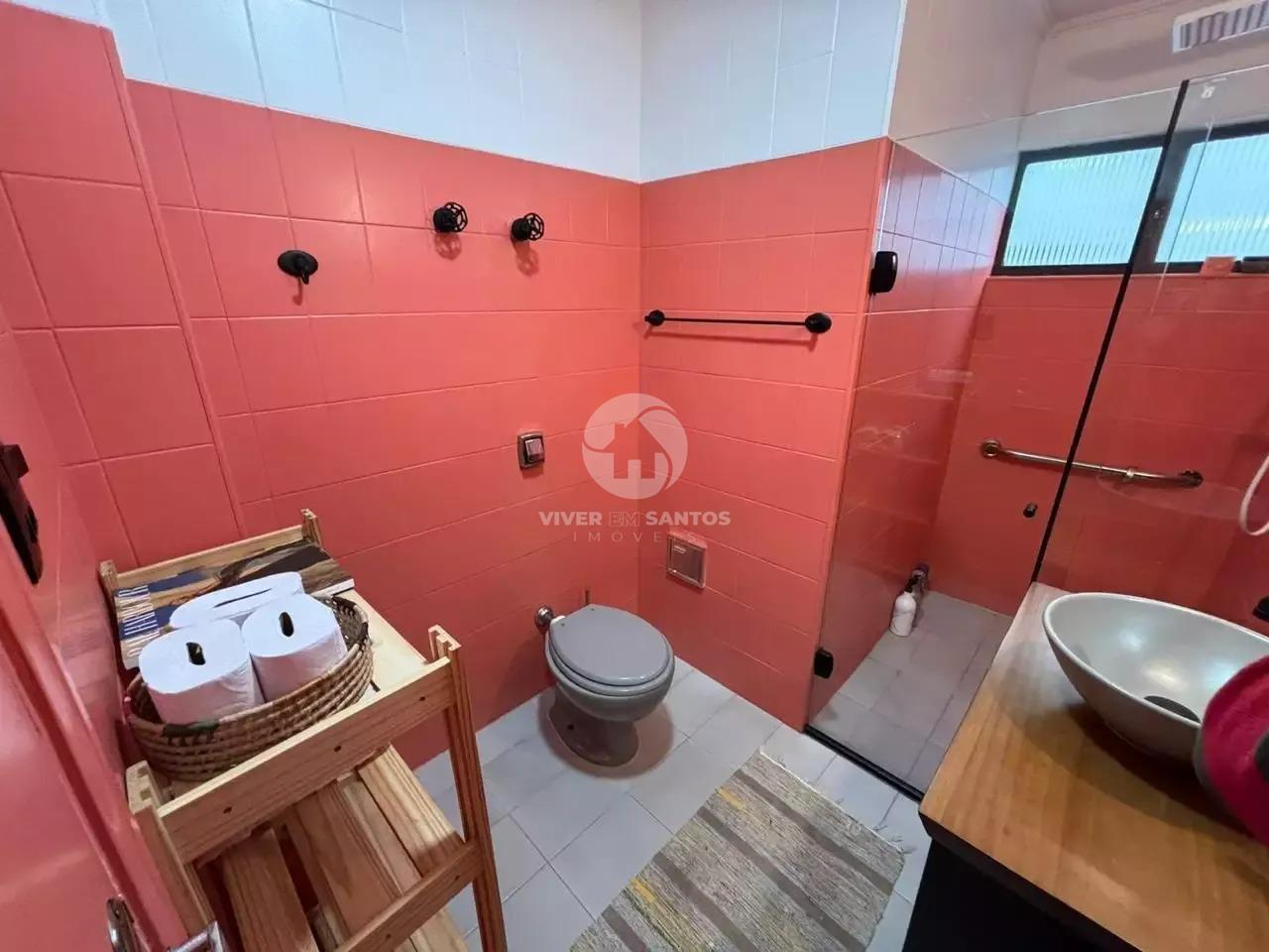 Apartamento 92 m², 2 Dormitórios, Vista para o Mar e Garagem no José Menino – Santos/SP em José Menino, Santos — foto 20