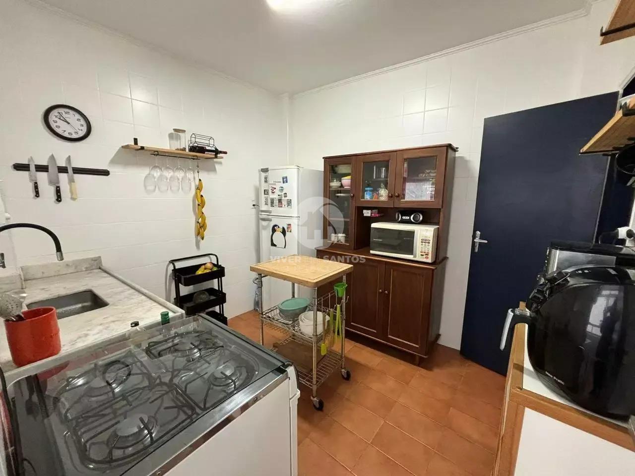 Apartamento 92 m², 2 Dormitórios, Vista para o Mar e Garagem no José Menino – Santos/SP em José Menino, Santos — foto 18