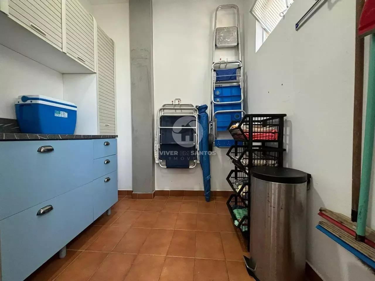 Apartamento 92 m², 2 Dormitórios, Vista para o Mar e Garagem no José Menino – Santos/SP em José Menino, Santos — foto 17