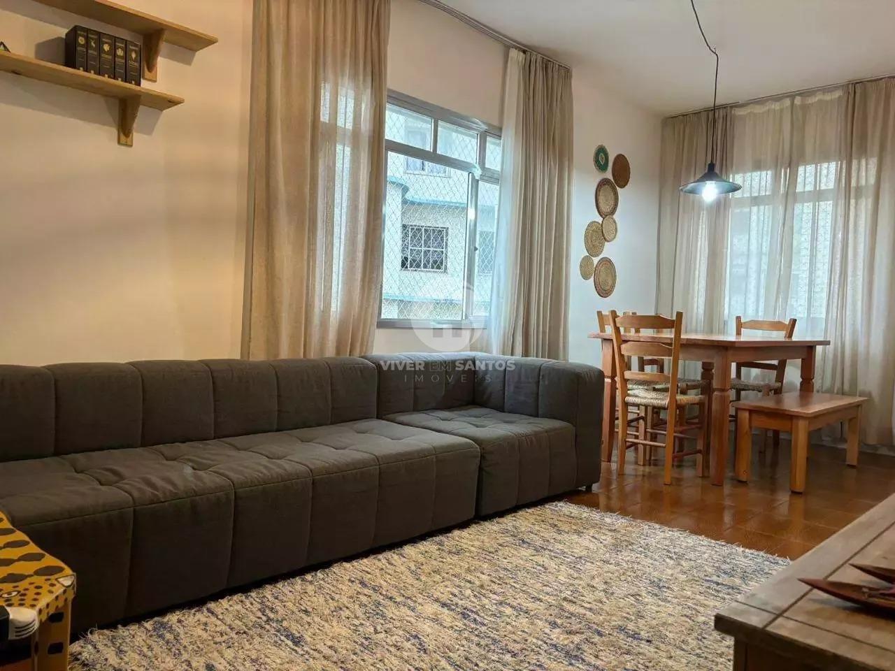 Apartamento 92 m², 2 Dormitórios, Vista para o Mar e Garagem no José Menino – Santos/SP em José Menino, Santos — foto 8