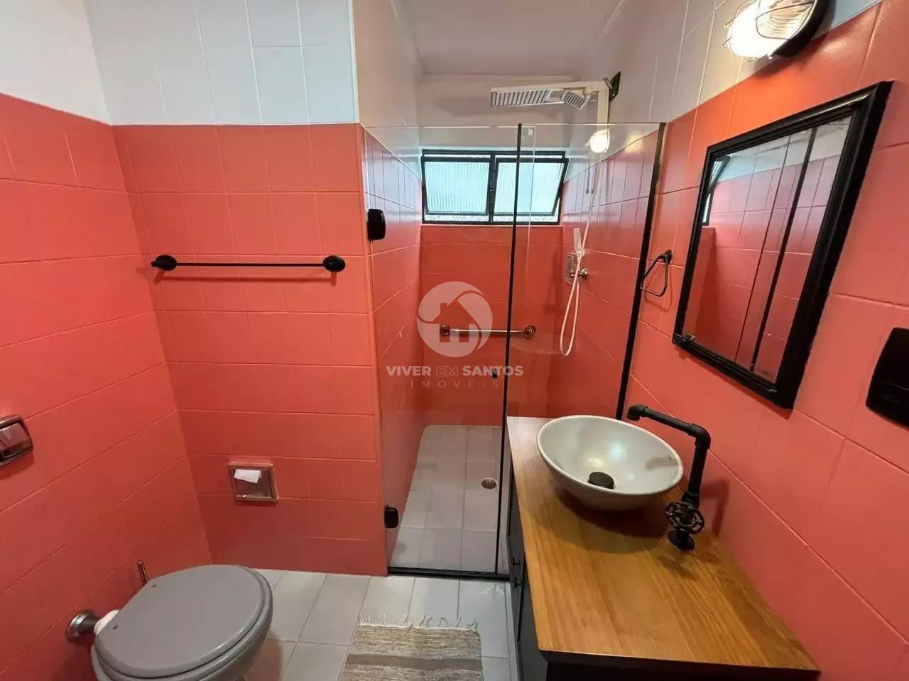 Apartamento 92 m², 2 Dormitórios, Vista para o Mar e Garagem no José Menino – Santos/SP em José Menino, Santos — foto 21