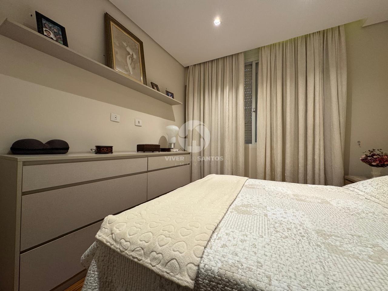 Apartamento 2 Domitórios, Suíte com Closet e Dependência Completa na Quadra da Praia do Gonzaga – Santos/SP em Gonzaga, Santos — foto 11