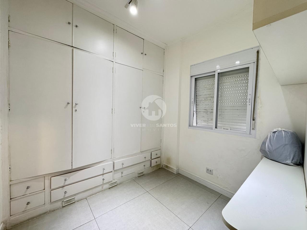 Apartamento 2 Domitórios, Suíte com Closet e Dependência Completa na Quadra da Praia do Gonzaga – Santos/SP em Gonzaga, Santos — foto 16