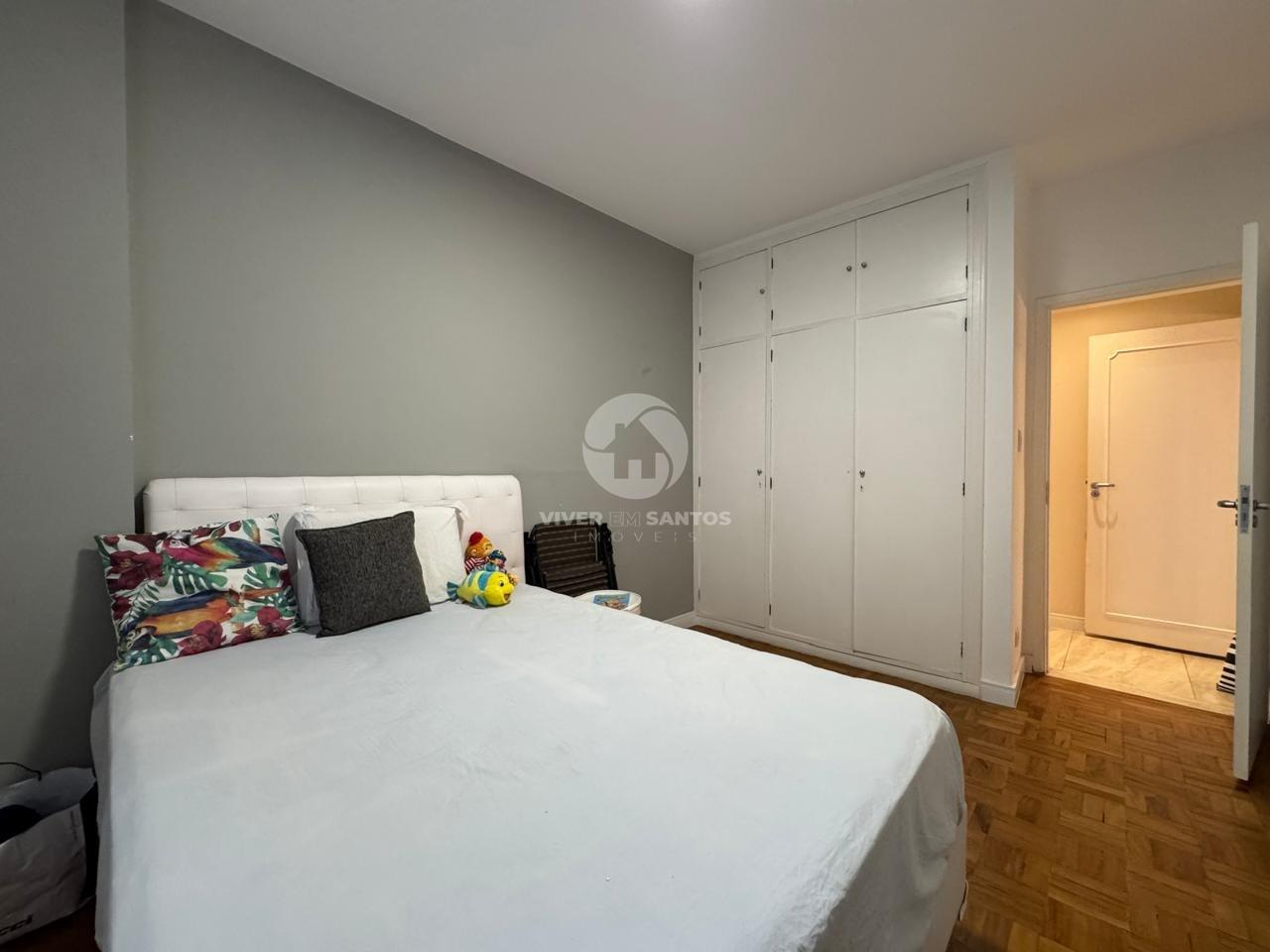 Apartamento 2 Domitórios, Suíte com Closet e Dependência Completa na Quadra da Praia do Gonzaga – Santos/SP em Gonzaga, Santos — foto 8