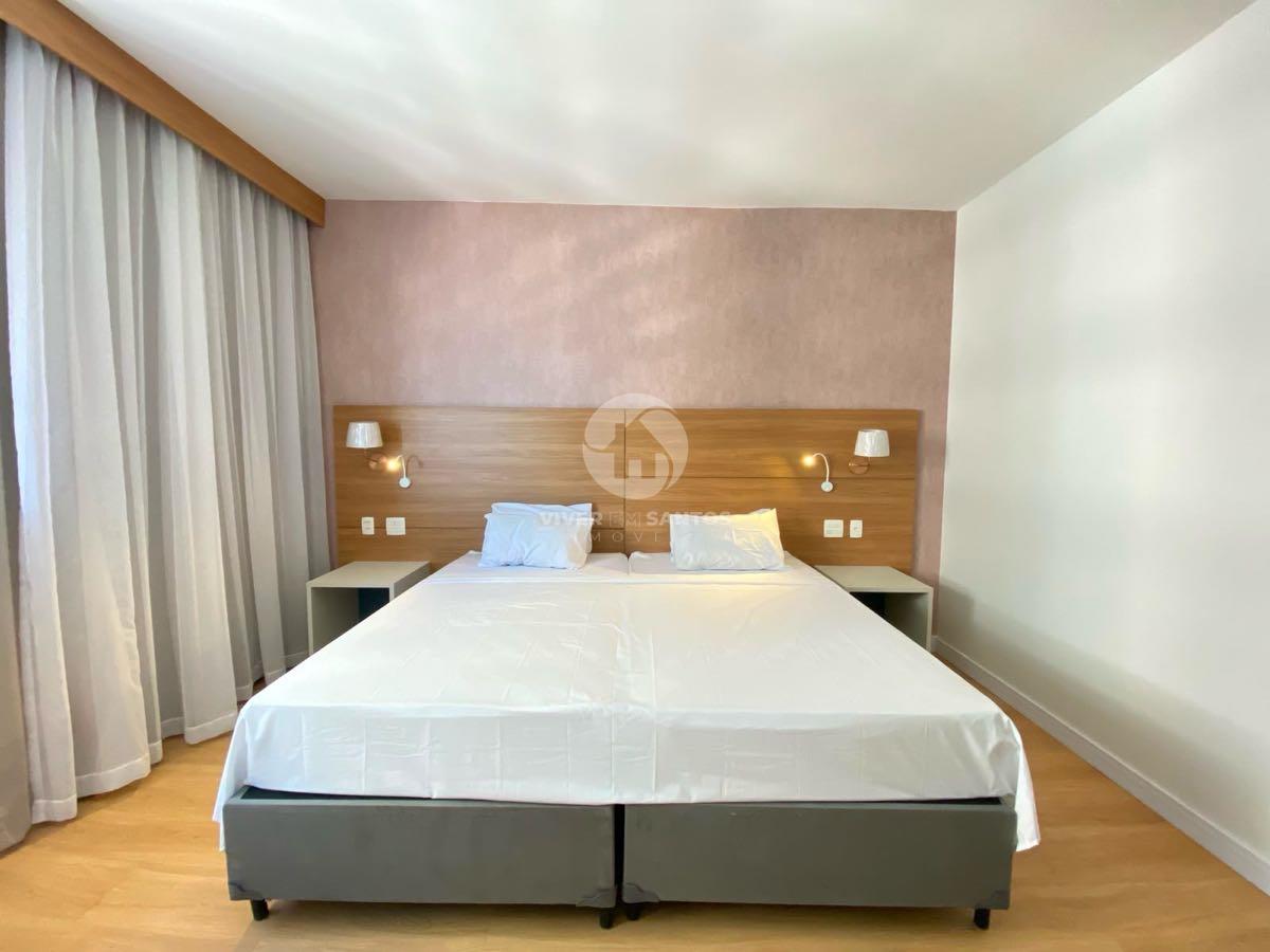 Flat Mobiliado, 1 Dormitório, Piscina e Academia na Pompéia – Santos/SP em Pompéia, Santos — foto 4