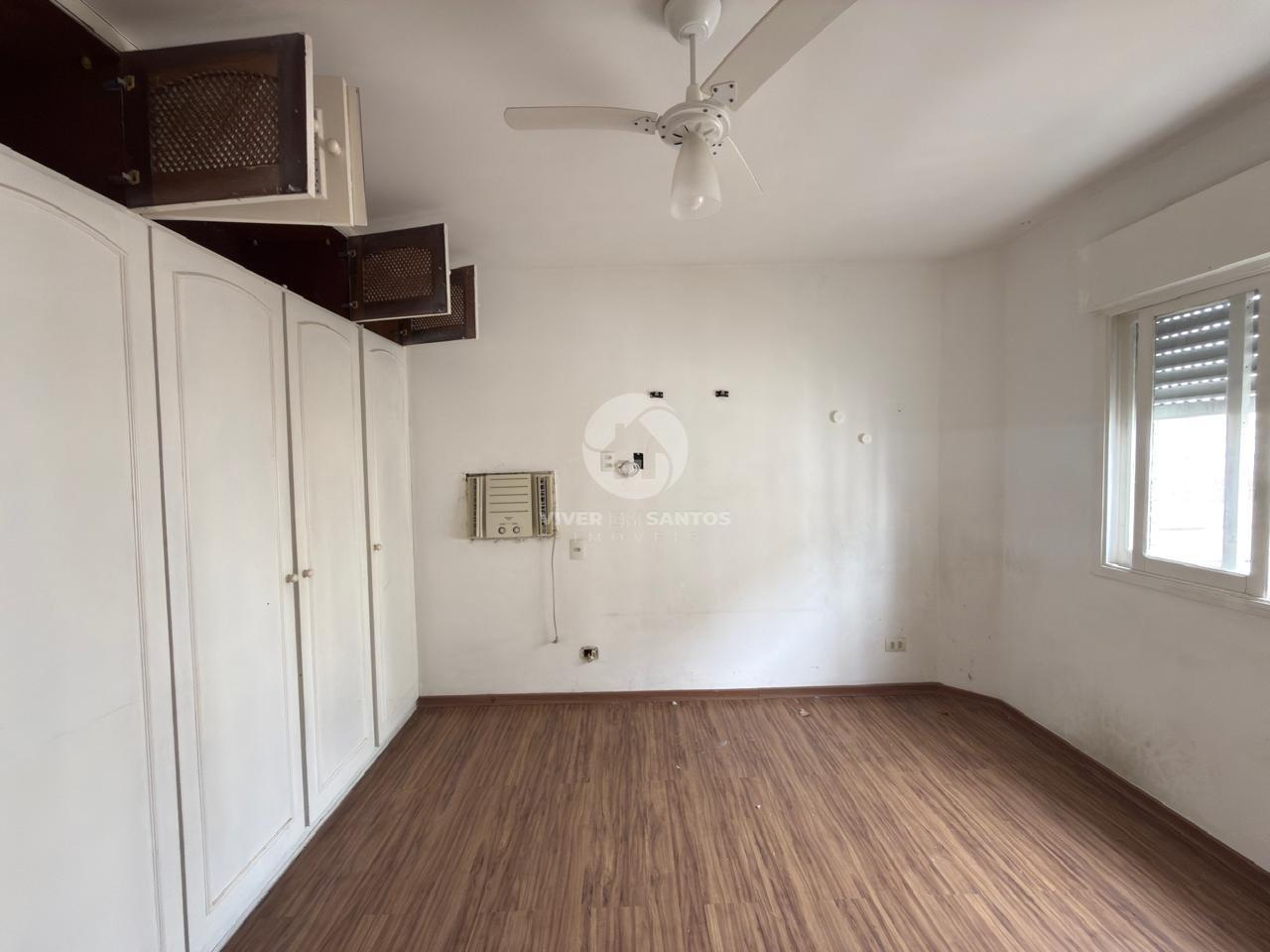 Apartamento de Frente, 2 Dormitórios e Excelente Potencial para Modernização no Embaré – Santos/SP em Embaré, Santos — foto 4