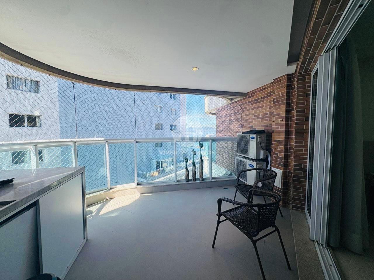 Apartamento 1 Dormitório, Varanda, Vista para o Mar e Lazer Completo na Pompéia – Santos/SP em Pompéia, Santos — foto 14