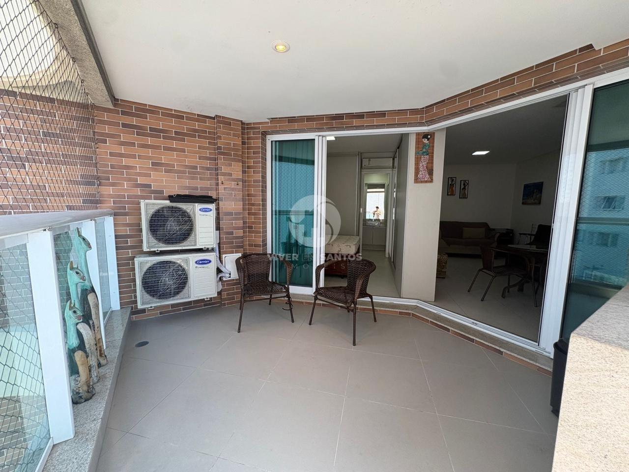 Apartamento 1 Dormitório, Varanda, Vista para o Mar e Lazer Completo na Pompéia – Santos/SP em Pompéia, Santos — foto 3