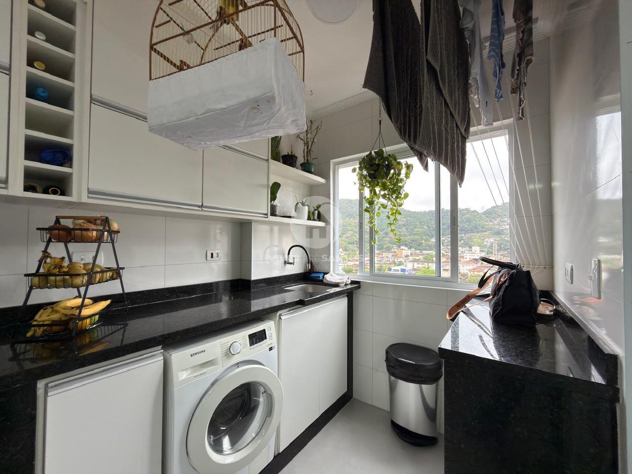 Apartamento Porteira Fechada, Andar Alto, Vista Livre e Garagem Demarcada no Marapé – Santos/SP em Marapé, Santos — foto 13
