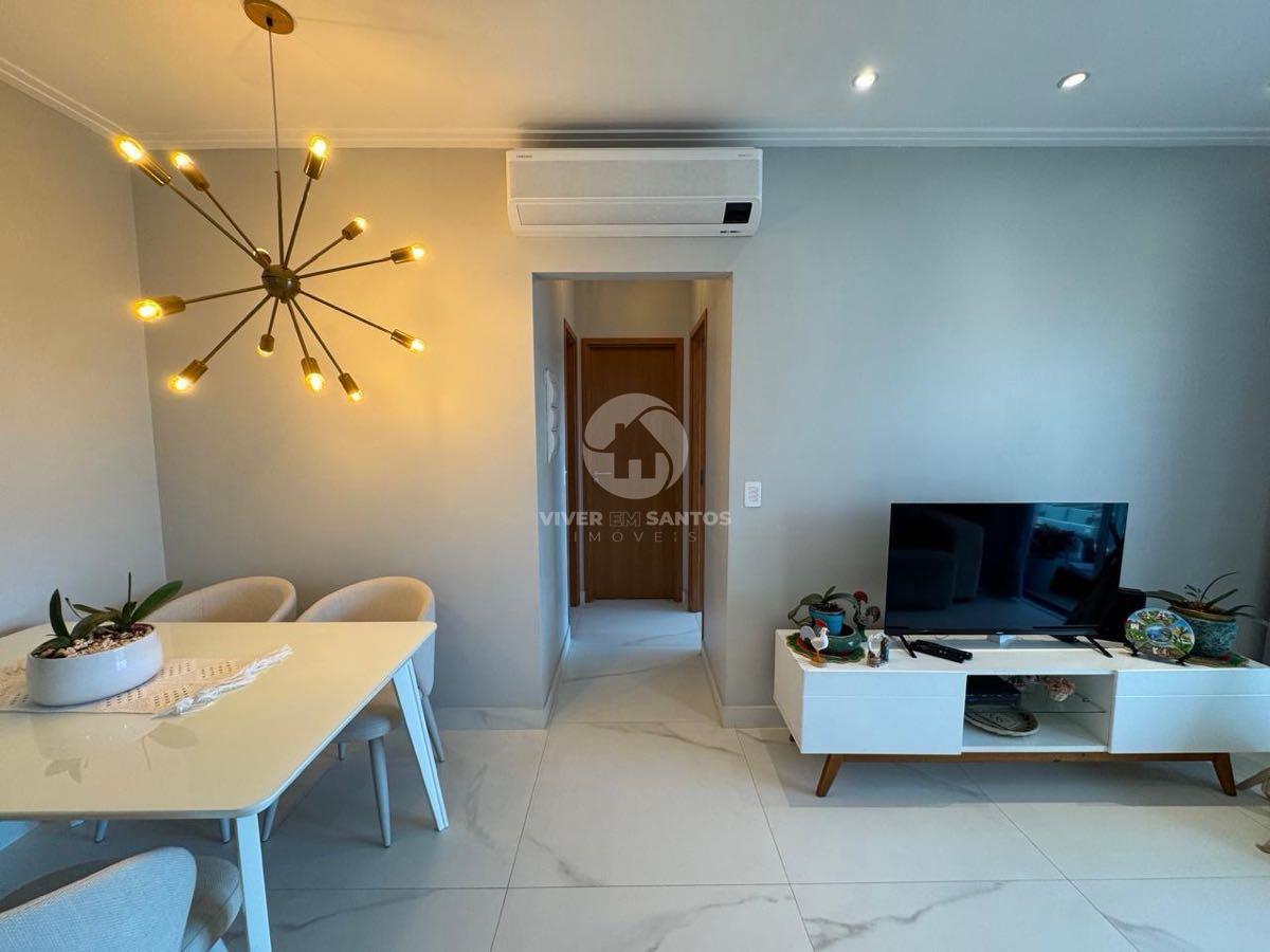 Apartamento 2 Dormitórios, Suíte, Vista para o Mar e Lazer Completo na Ponta da Praia – Santos/SP em Ponta da Praia, Santos — foto 9