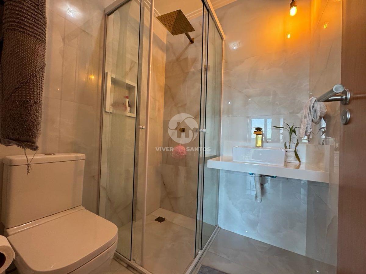 Apartamento 2 Dormitórios, Suíte, Vista para o Mar e Lazer Completo na Ponta da Praia – Santos/SP em Ponta da Praia, Santos — foto 18