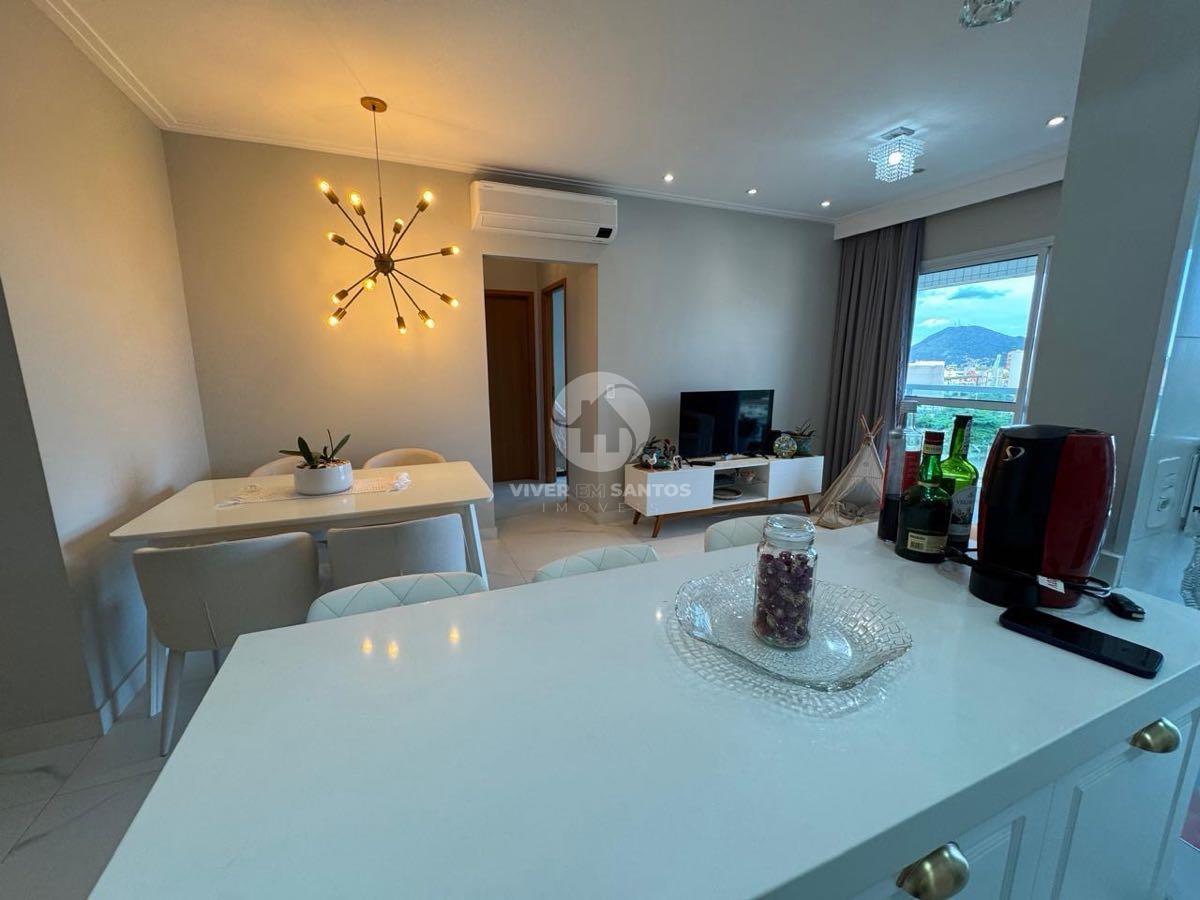 Apartamento 2 Dormitórios, Suíte, Vista para o Mar e Lazer Completo na Ponta da Praia – Santos/SP em Ponta da Praia, Santos — foto 8