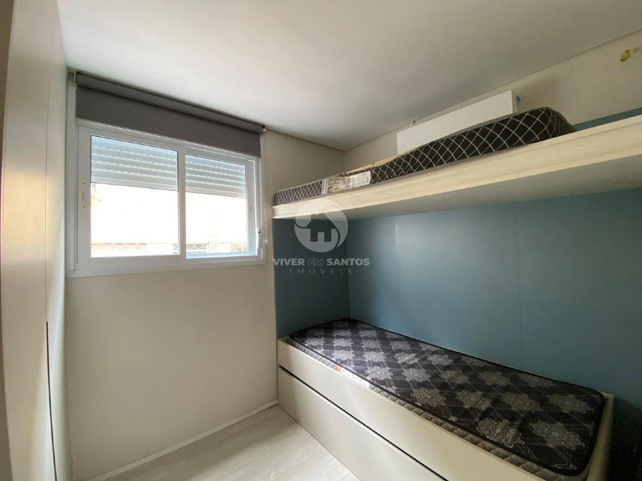 Cobertura com 4 suítes vista mar no Embaré em Santos em Boqueirão, Santos — foto 25