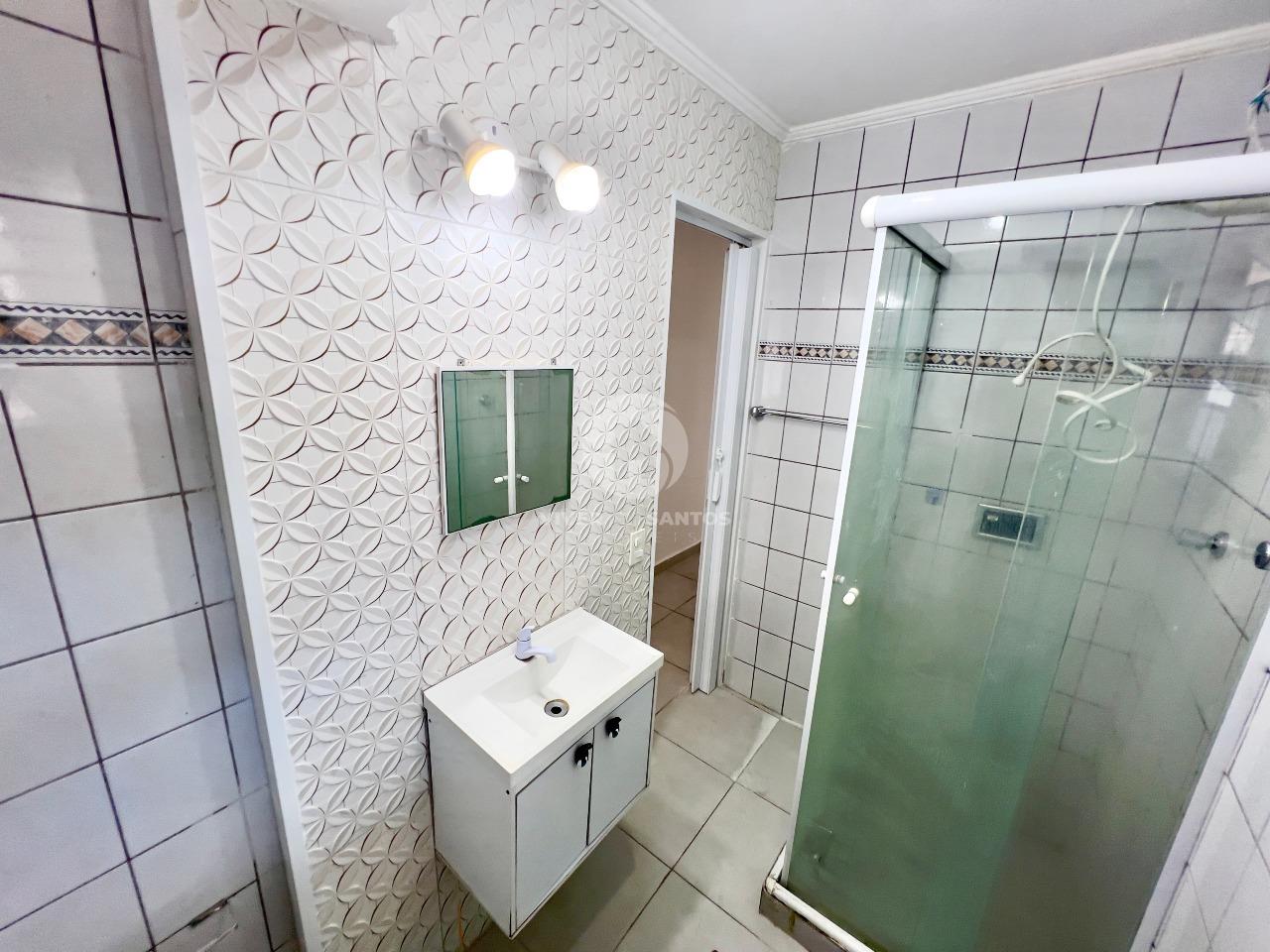 Apartamento Reformado, 2 Dormitórios, 2 Banheiros e Garagem Fechada na Aparecida – Santos/SP em Ponta da Praia, Santos — foto 12