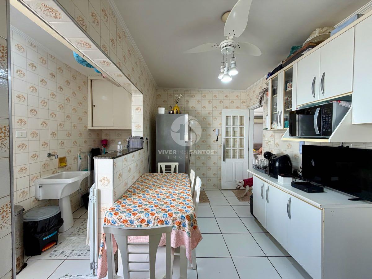 Apartamento 158 m², 3 Dormitórios, Suíte, Varanda e 2 Vagas na Vila Belmiro – Santos/SP em Vila Belmiro, Santos — foto 16