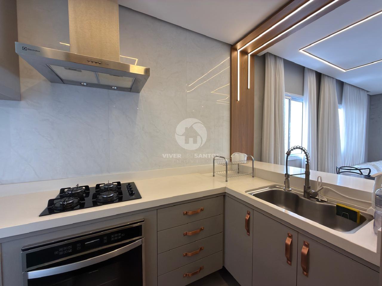 Apartamento Porteira Fechada, 3 Dormitórios, 2 Suítes, 2 Vagas e Lazer Completo no Gonzaga – Santos/SP em Gonzaga, Santos — foto 8