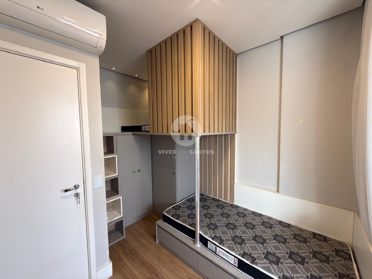 Apartamento Porteira Fechada, 3 Dormitórios, 2 Suítes, 2 Vagas e Lazer Completo no Gonzaga – Santos/SP em Gonzaga, Santos — foto 15