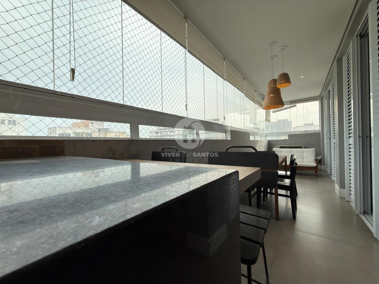 Apartamento Porteira Fechada, 3 Dormitórios, 2 Suítes, 2 Vagas e Lazer Completo no Gonzaga – Santos/SP em Gonzaga, Santos — foto 7