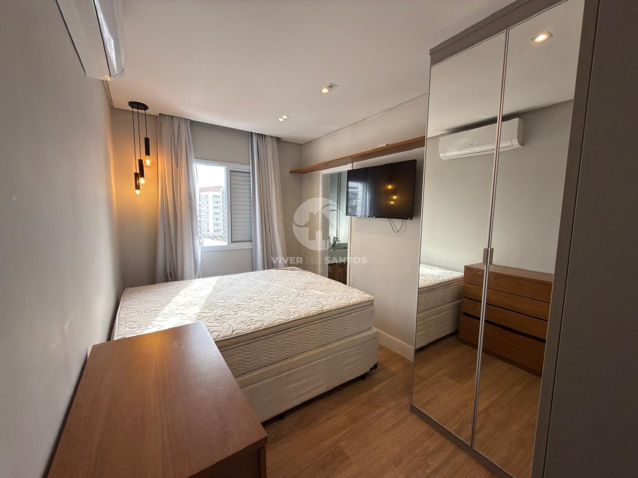 Apartamento Porteira Fechada, 3 Dormitórios, 2 Suítes, 2 Vagas e Lazer Completo no Gonzaga – Santos/SP em Gonzaga, Santos — foto 18