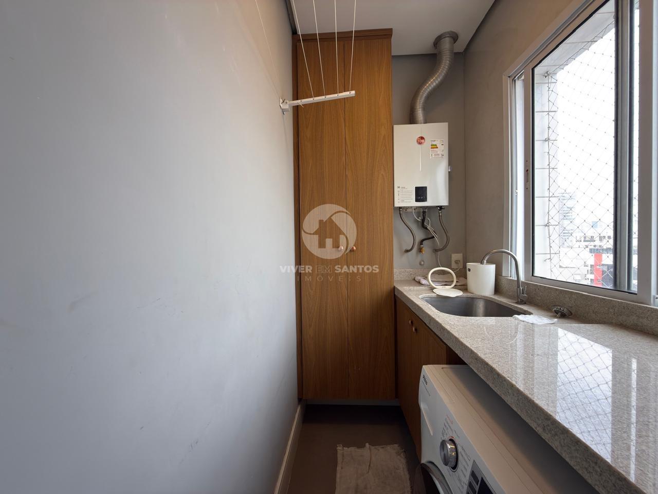 Apartamento Porteira Fechada, 3 Dormitórios, 2 Suítes, 2 Vagas e Lazer Completo no Gonzaga – Santos/SP em Gonzaga, Santos — foto 10